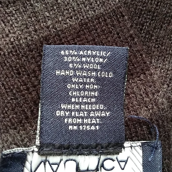 Nautica Striped Scarf 6' Long - Picture 5 of 5